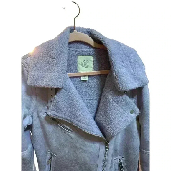 Urban Outfitters Oversized Aviator Jacket in Purple, Size SP, Pre-Owned - Picture 8 of 15